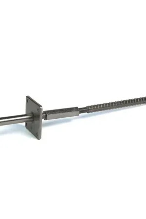 Dagaanbieding Paaldrager Verstelbaar Met Pen 11 x 11 cm Grijs Verzinkt